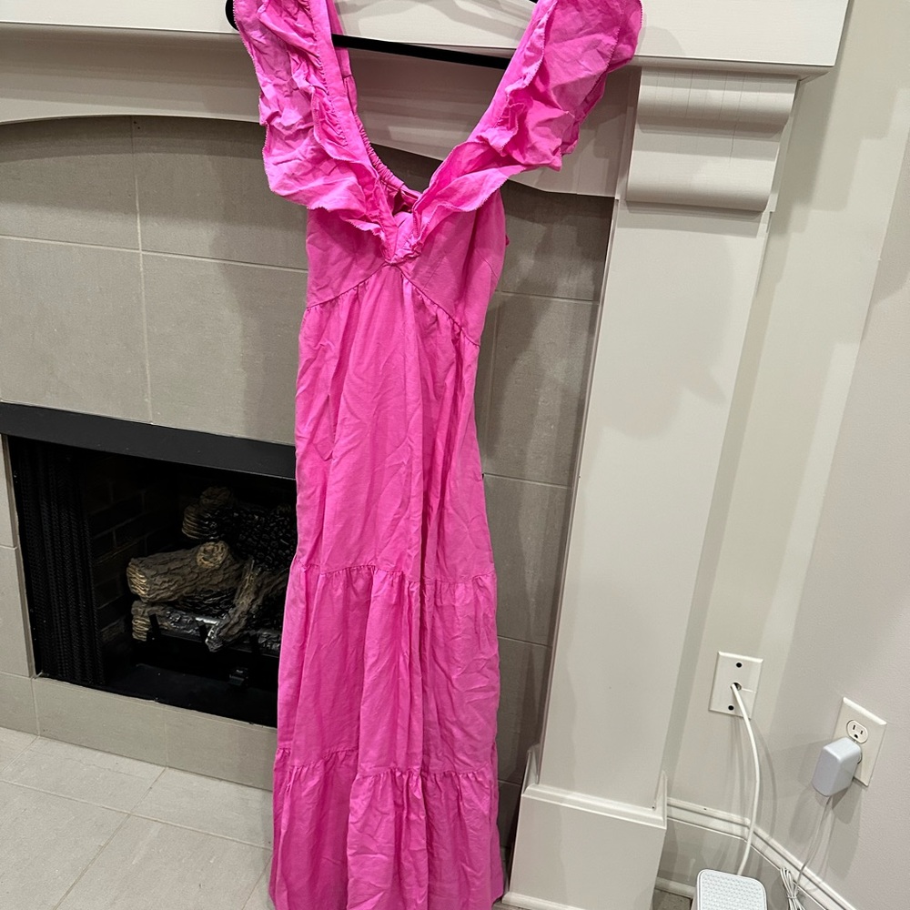 Kivari Fuchsia Maxi Dress